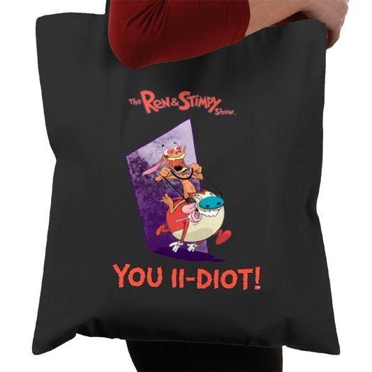 Ren & Stimpy – You Ii-diot! Tote Bag