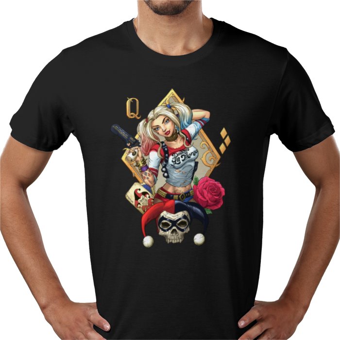 Batman The Animated Series - Harley Quin Card T-shirt
