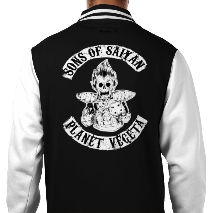 Dragon Ball Z & Sons Of Anarchy - Sons Of Saiyan Varsity Jacket