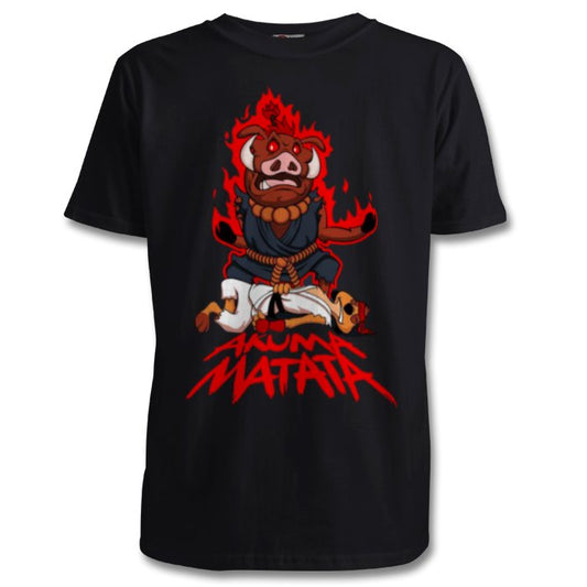 Timone & Pumba & Street Fighter - Akuma Matata T-shirt