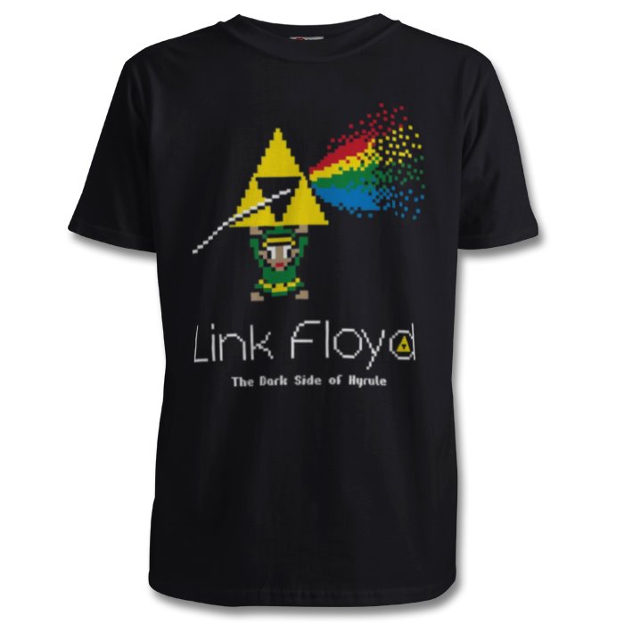 The Legend Of Zelda & Pink Floyd - Link Floyd T-shirt