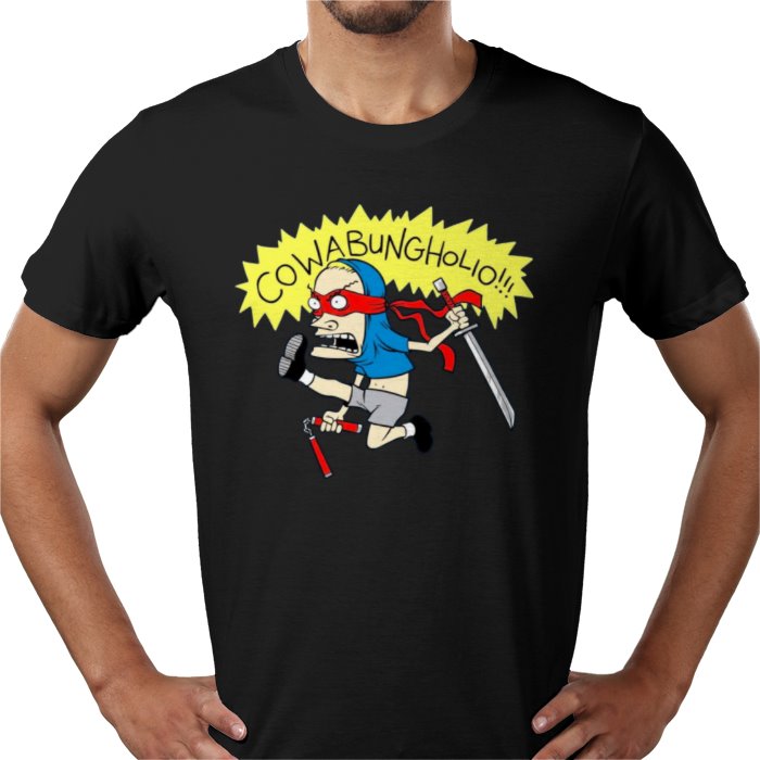 Beavis & Butt Head x Teenage Mutant Ninja Turtles - CowaBungHolio T-shirt