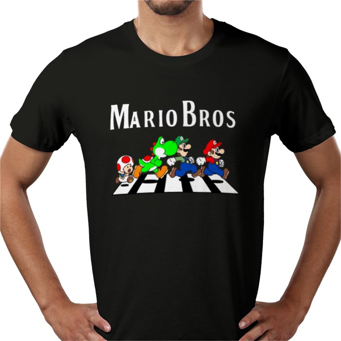 Super Mario Bros x The Beatles — Abbey Road Bros T-Shirt