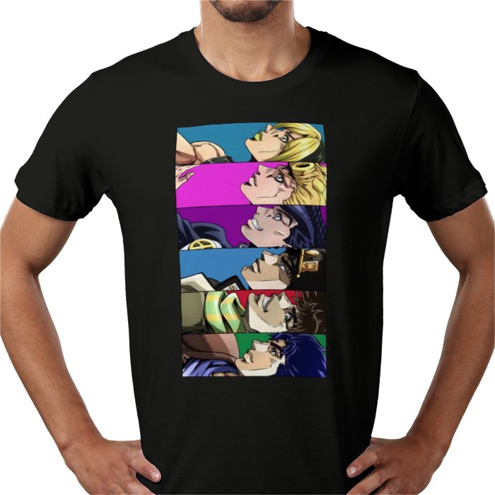 JoJo's Bizarre Adventure - Side Collage T-Shirt
