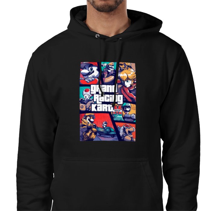 Mario Kart & Grand Theft Auto - Grand Racing Kart Value Hoodie