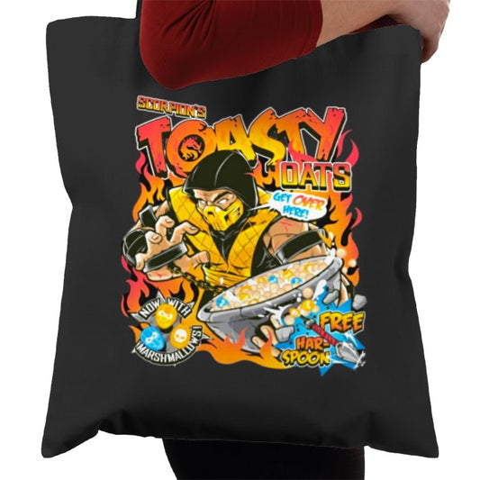 Mortal Kombat - Scorpions Toasty Oats Tote Bag