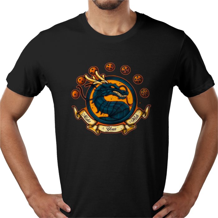 Dragonball Z & Mortal Kombat - Make Your Wish T-shirt