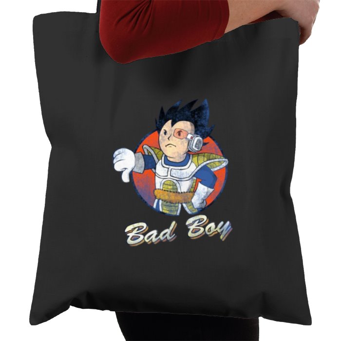 Dragonball Z x Fallout - Vegeta Bad Boy Tote Bag