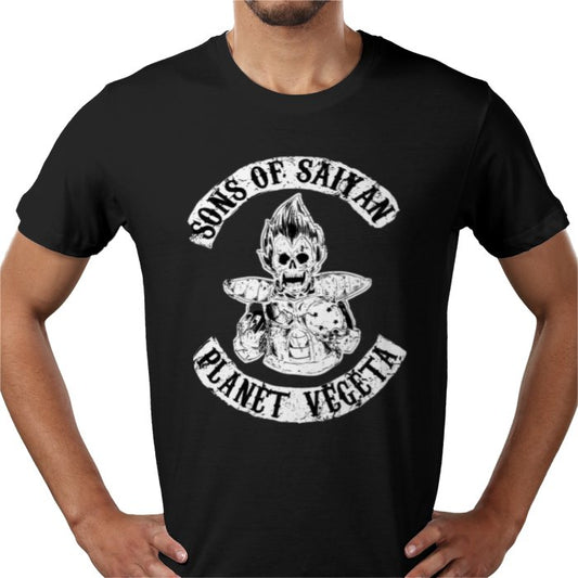 Dragonball Z & Sons Of Anarchy - Sons Of Saiyan's T-shirt