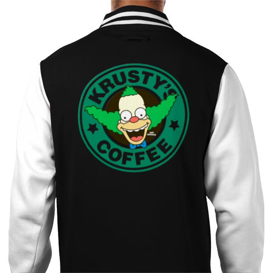 The Simpsons - Krusty's Coffee Varsity Jacket