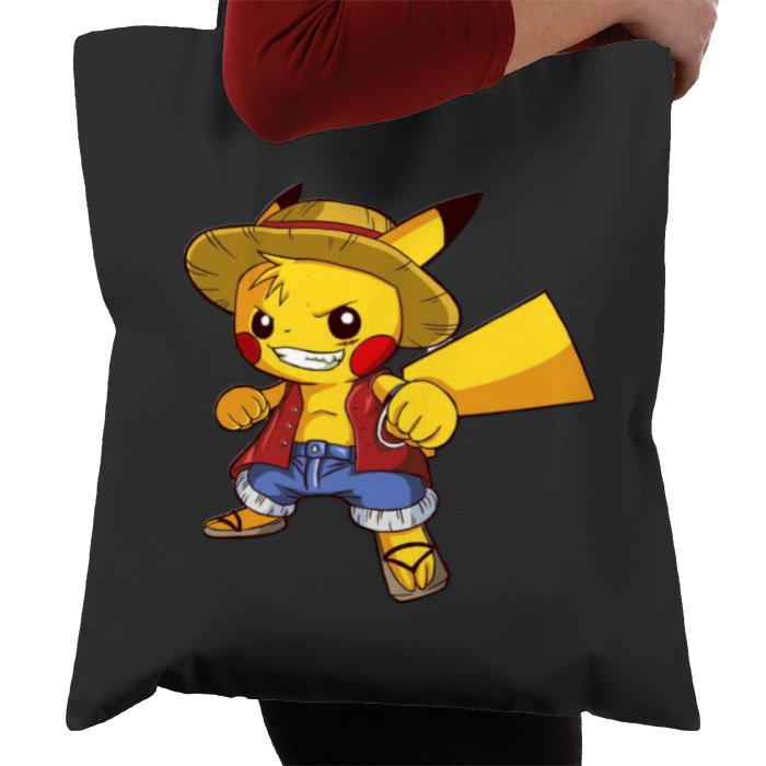 Pokémon & One Piece - PikaLuff Tote Bag