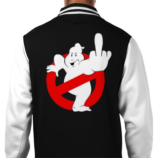 Ghostbusters - Rude Logo Varsity Jacket