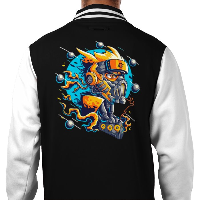 Naruto - Cyber Naruto Varsity Jacket