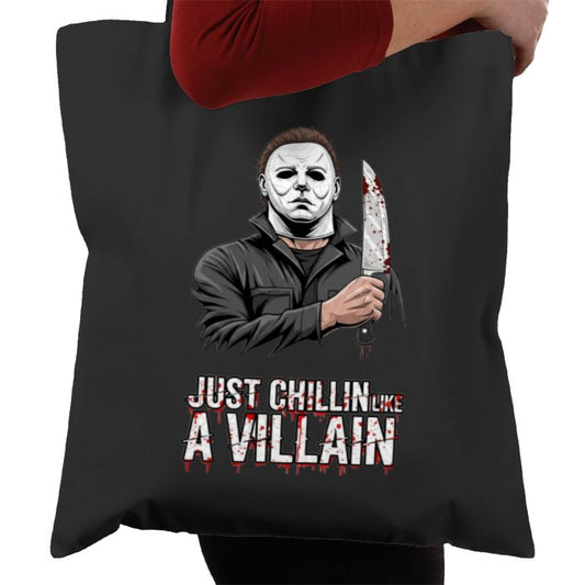 Halloween - Chilin Like A Villain Tote Bag