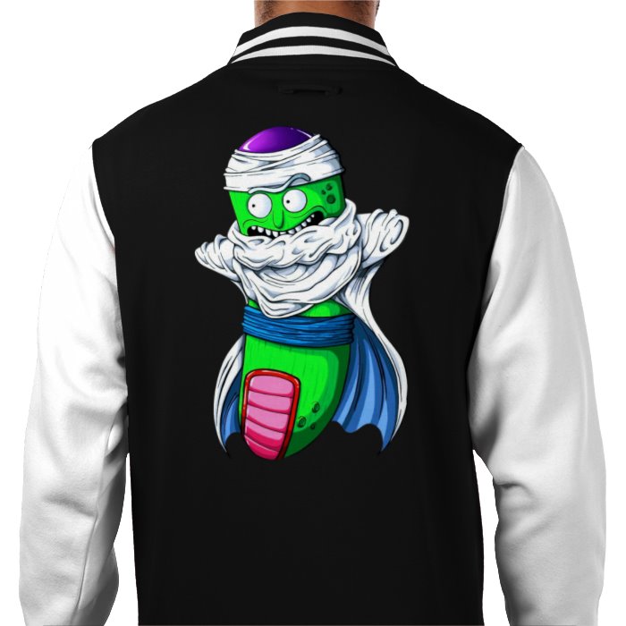 Rick & Morty & Dragonball Z - Piccallo Rick Varsity Jacket