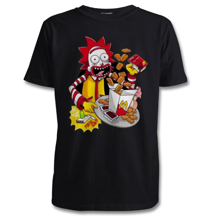 Rick & Morty & Mc Donald's - Rick Mc Donald T-shirt