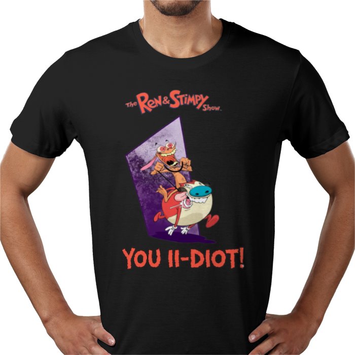 Ren & Stimpy - You Ii-diot T-shirt