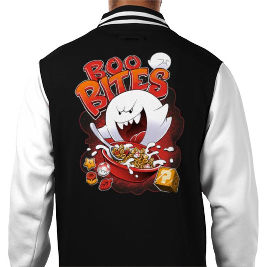 Super Mario Bro's - Boo Bites Varsity Jacket