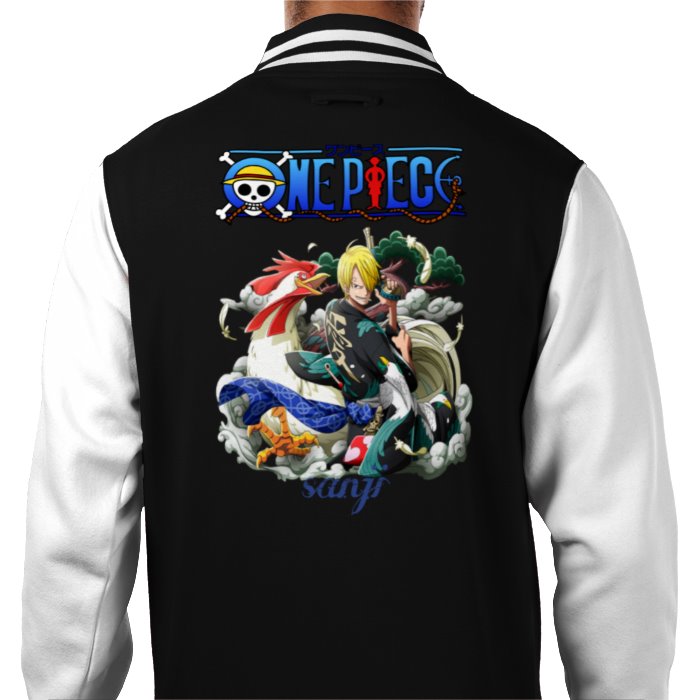 One Piece - Sanji Theme 2 Varsity Jacket