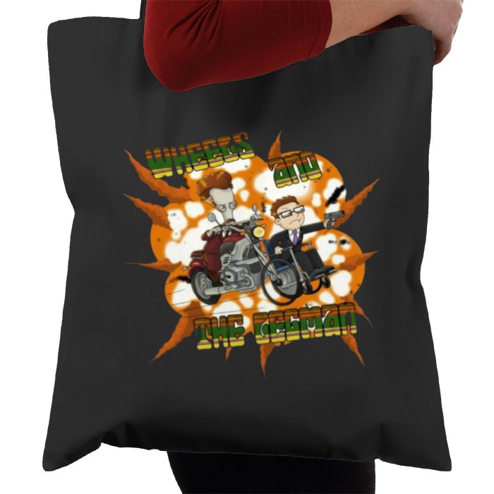 American Dad - Wheels & The Leg Man Tote Bag