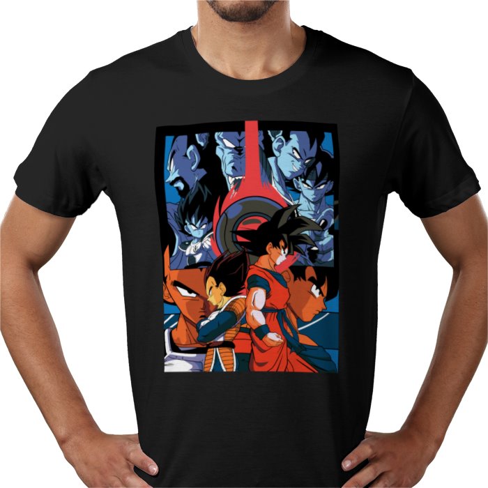 Dragonball Z - Saiyan Theme 3 T-shirt