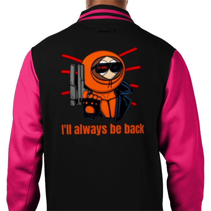 South Park x Terminator - I'll Always Be Back Varsity Jacket