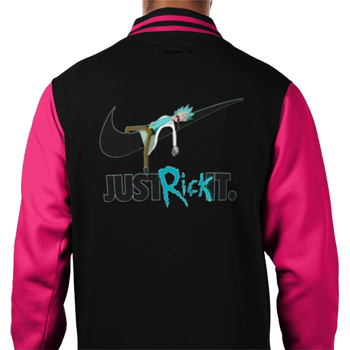 Rick & Morty - Just Rick It Varsity Jacket