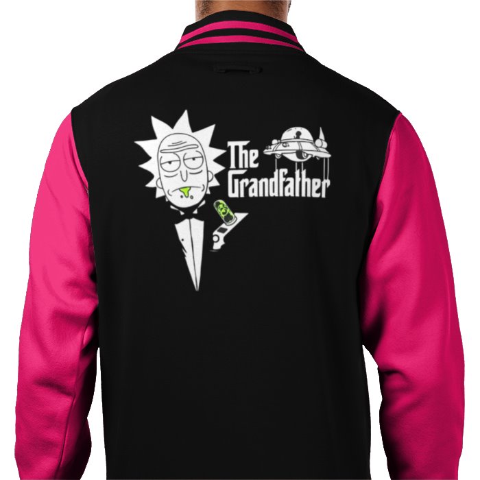 Rick & Morty x The Godfather - The Grandfather Varsity Jacket