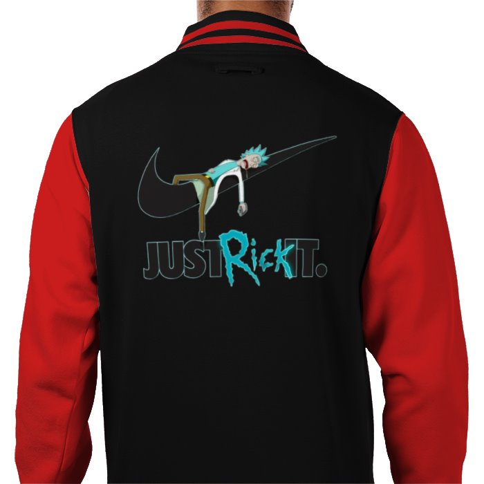 Rick & Morty - Just Rick It Varsity Jacket