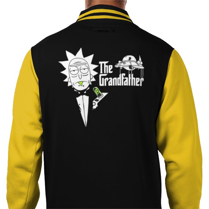 Rick & Morty x The Godfather - The Grandfather Varsity Jacket