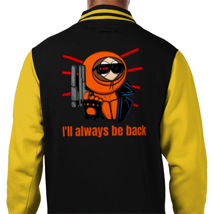 South Park x Terminator - I'll Always Be Back Varsity Jacket