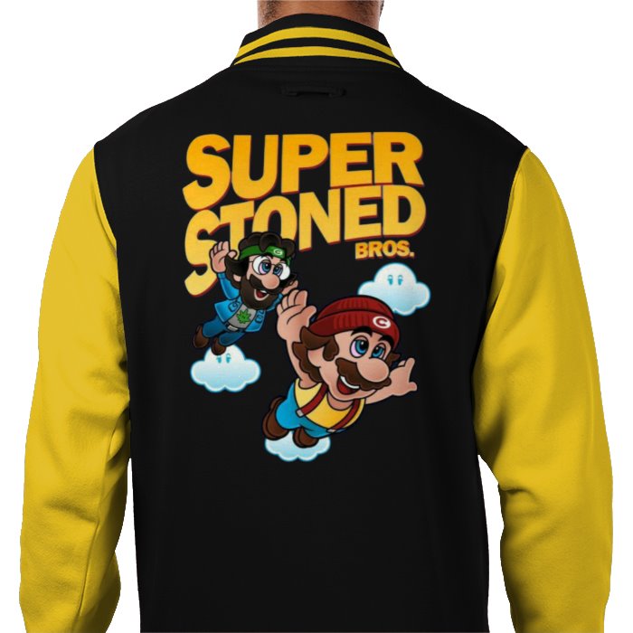 Super Stoned Bro's Varsity Jacket