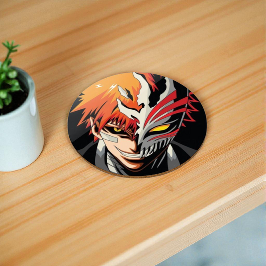 Bleach - Ichigo Hollow Theme Round Coaster