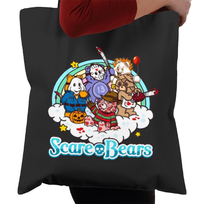 Scare Bears Tote Bag