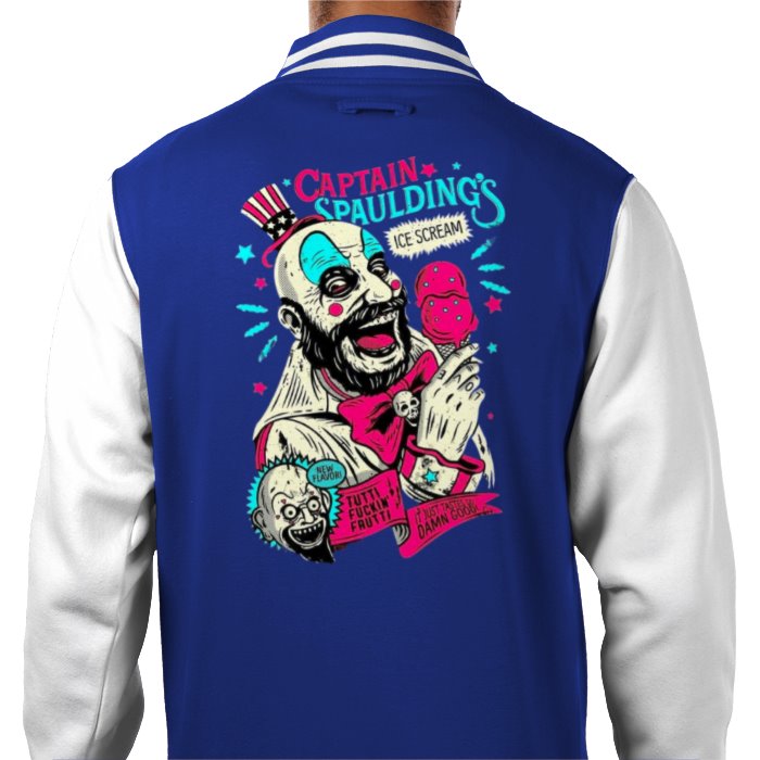 Captain Spaulding Ice Cream Varsity Jacket