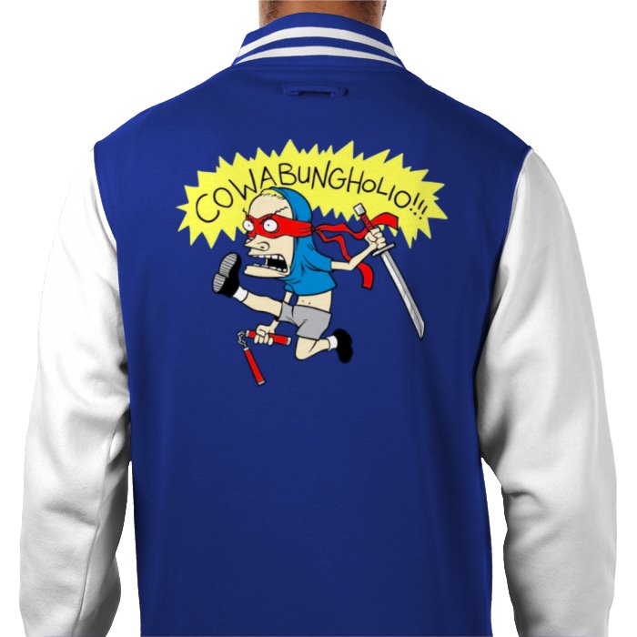 Beavis & Butt Head x Teenage Mutant Ninja Turtles - CowaBungHolio Varsity Jacket
