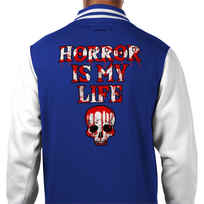 Horror Is My Life Varsity Jacket