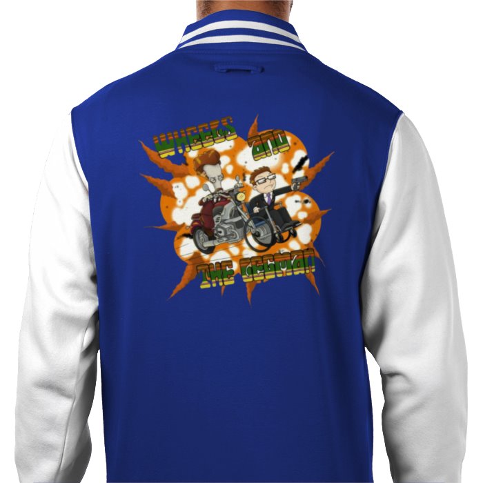 American Dad - Wheels & The Leg Man Varsity Jacket