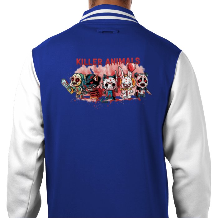 Killer Animals Theme Varsity Jacket