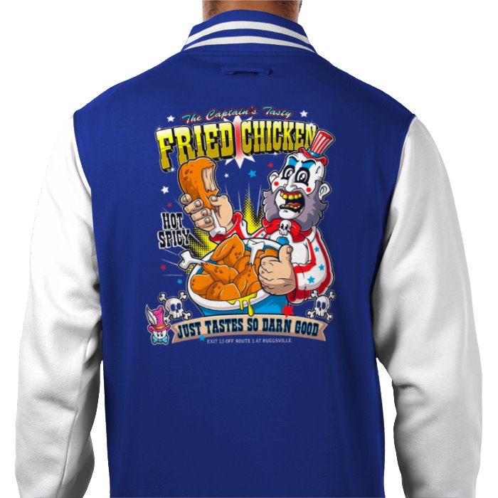 Captain Spaulding Fried Chicken Varsity Jacket