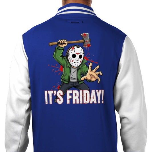 Friday 13th - Its Friday Varsity Jacket