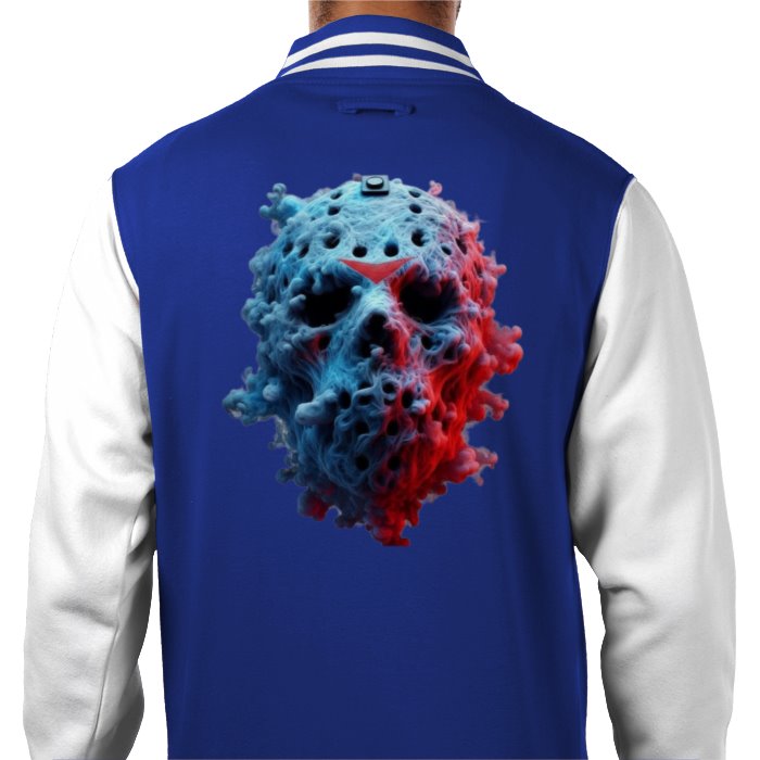 Friday 13th - Smoke Mask Varsity Jacket