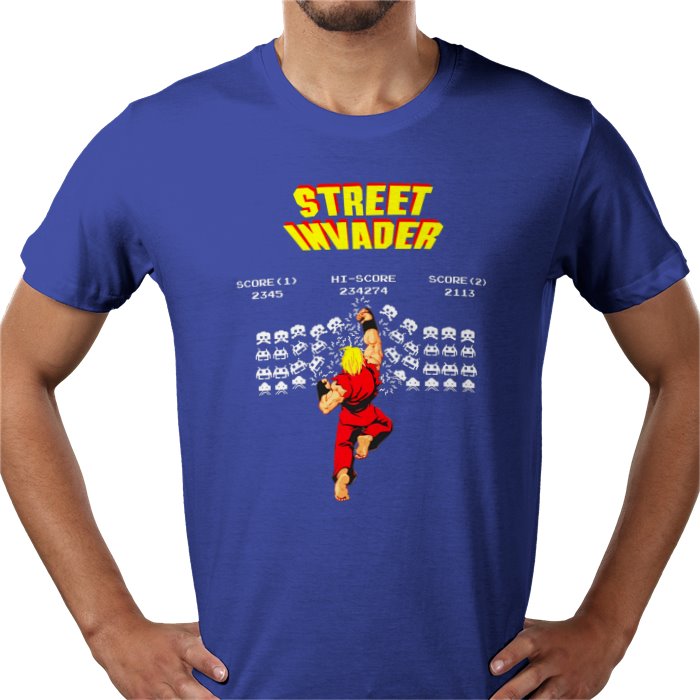 Street Fighter x Space Invaders — Street Invader T-Shirt