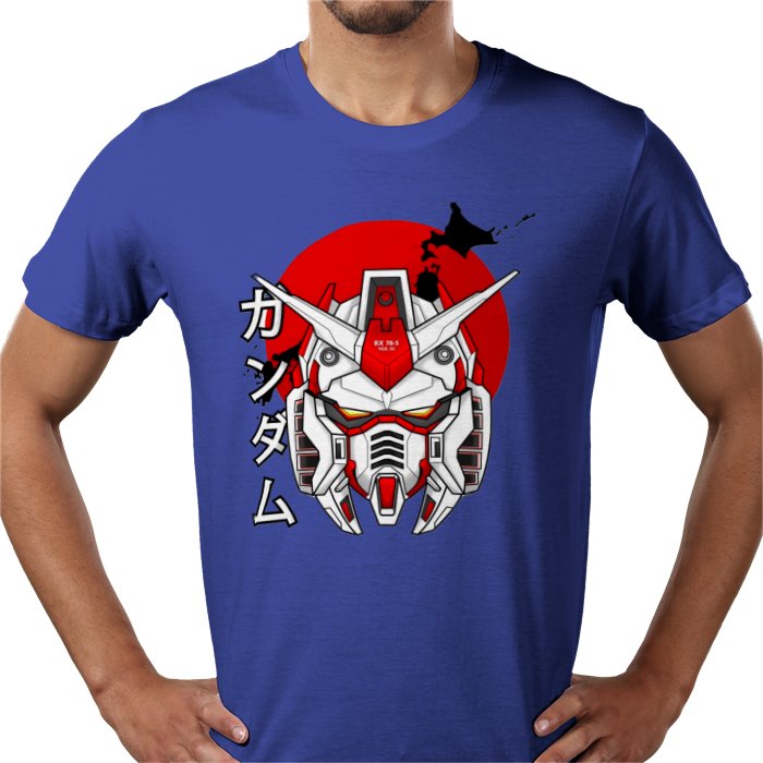 Gundam Wing - RX 78 5 Head T-Shirt