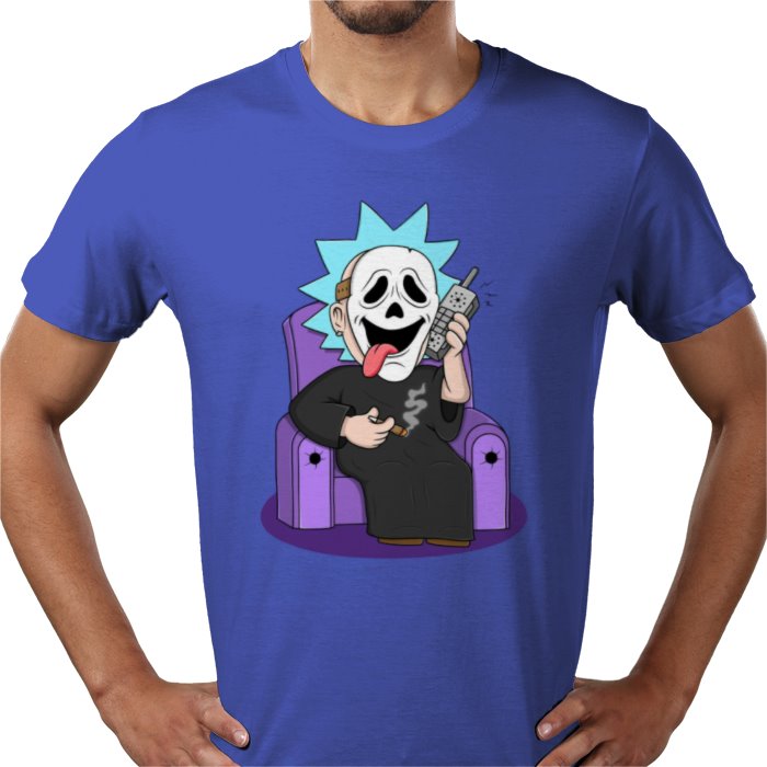 Rick & Morty & Scream - Ghostface Rick T-shirt