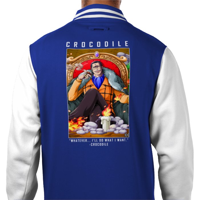 One Piece - Crocodile Theme 1 Varsity Jacket