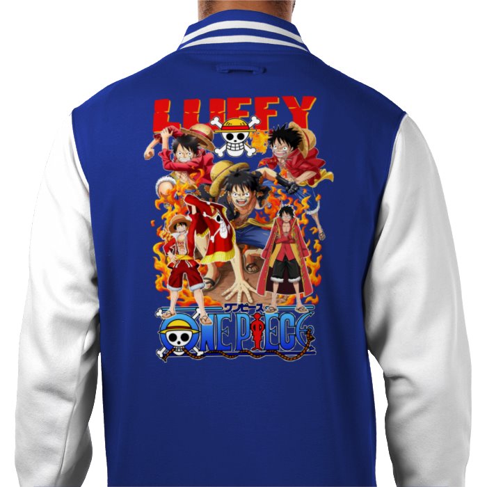 One Piece - Luffy Theme 2 Varsity Jacket