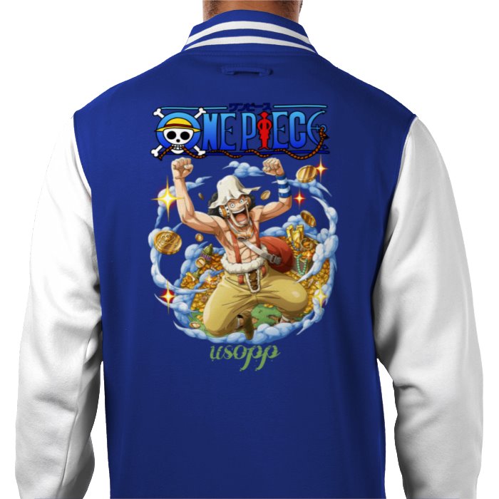 One Piece - Usopp Theme 2 Varsity Jacket