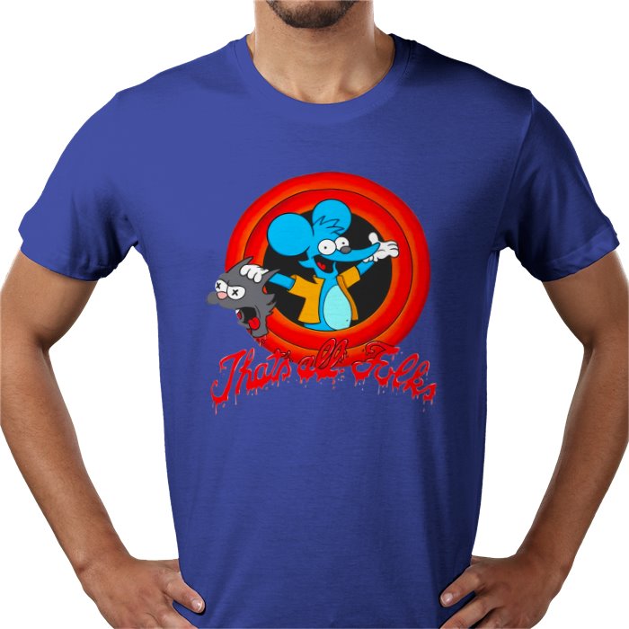 The Simpsons x Looney Tunes — Itchy & Scratchy T-Shirt