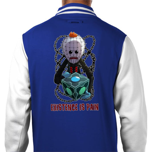 Rick & Morty x Hellraiser - Existence Is Pain Varsity Jacket
